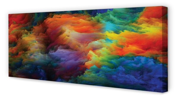Tablouri canvas fractali colorate 3d