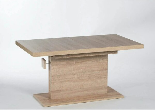 Masuta cafea Monaco, stejar sonoma, PAL, 160x67x76 cm