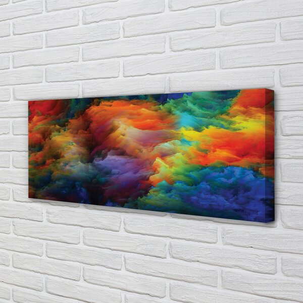Tablouri canvas fractali colorate 3d