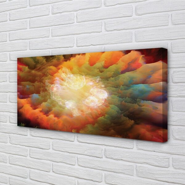 Tablouri canvas fractal modele abstracte
