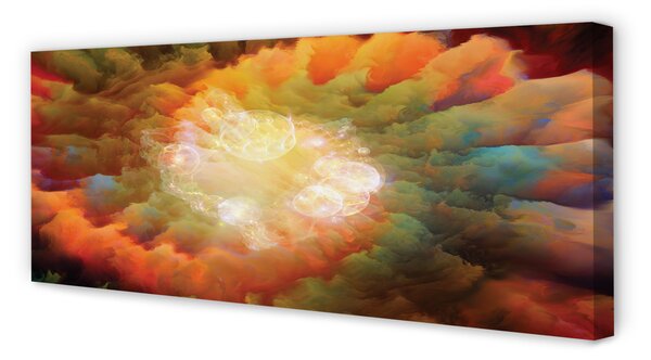 Tablouri canvas fractal modele abstracte