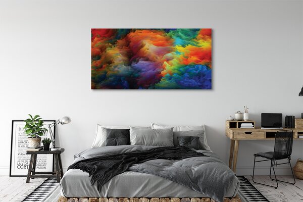 Tablouri canvas fractali colorate 3d