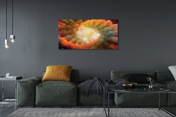 Tablouri canvas fractal modele abstracte