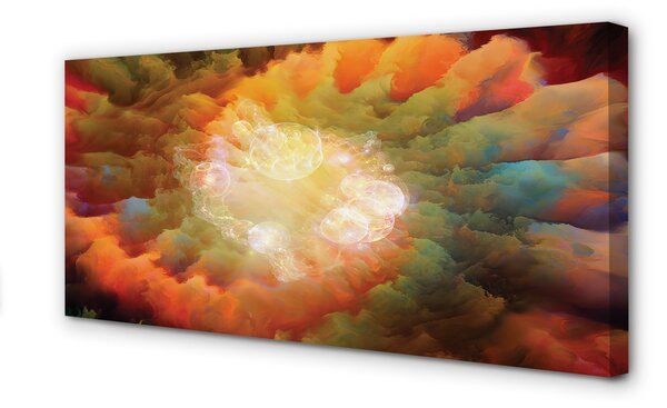 Tablouri canvas fractal modele abstracte