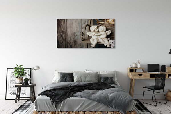 Tablouri canvas înger saruta