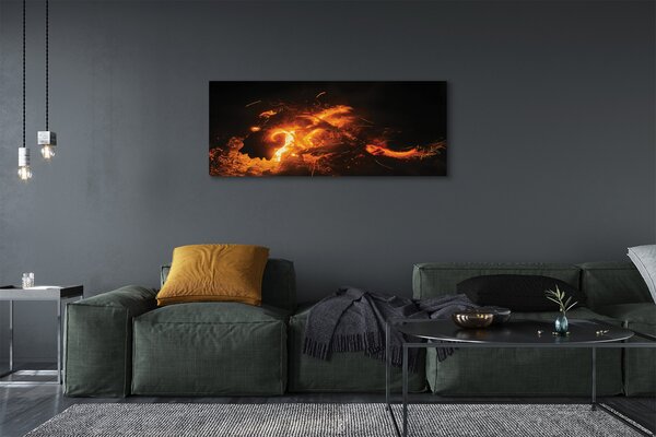Tablouri canvas Dragon de foc