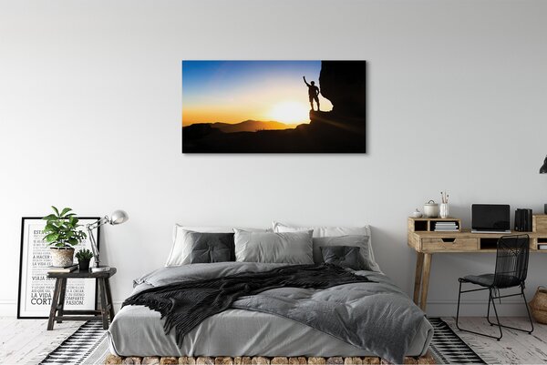 Tablouri canvas om de munte Vest