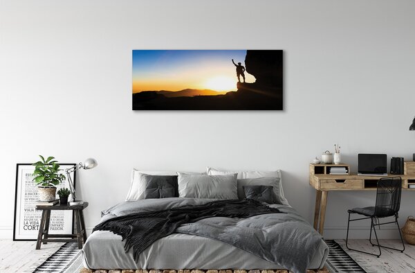 Tablouri canvas om de munte Vest
