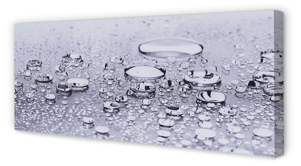 Tablouri canvas Picături de apă macro