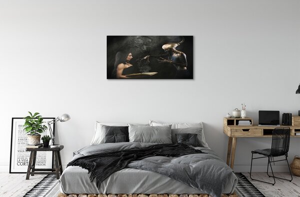 Tablouri canvas bizar Femeie