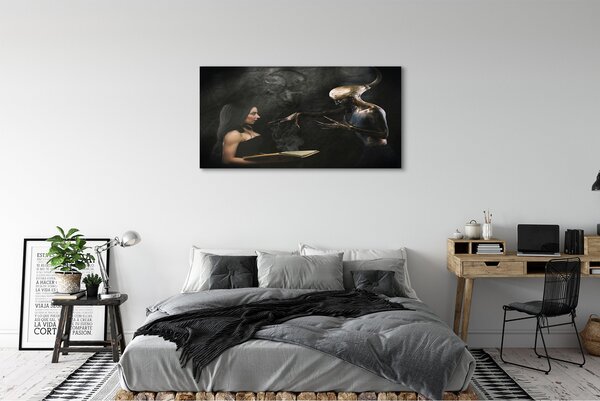 Tablouri canvas bizar Femeie