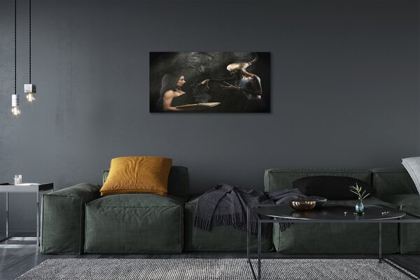 Tablouri canvas bizar Femeie