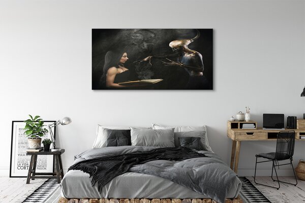 Tablouri canvas bizar Femeie