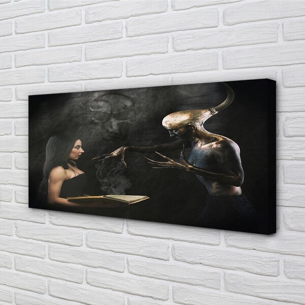 Tablouri canvas bizar Femeie