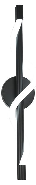 Aplica LED de perete MELECA, 12 W, 230 V, 3000/4000/6000 K, negru