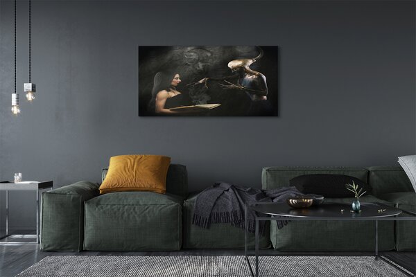 Tablouri canvas bizar Femeie