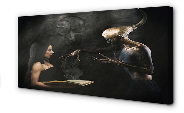 Tablouri canvas bizar Femeie