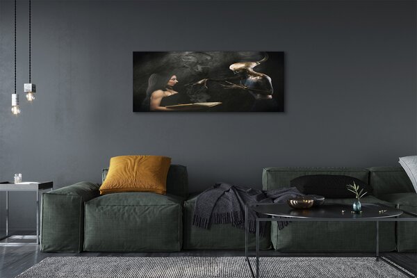 Tablouri canvas bizar Femeie