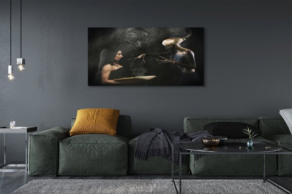 Tablouri canvas bizar Femeie