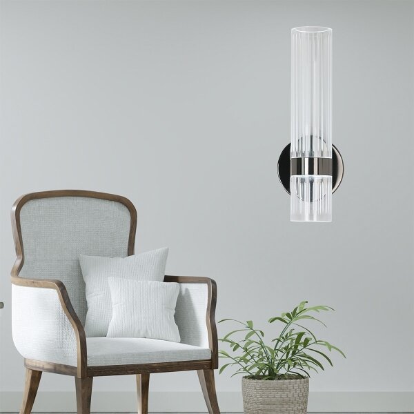 Aplică LED de perete AMBIENTE LED/6W/230V 3000/4000/6000K neagră
