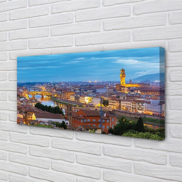 Tablouri canvas Italia Sunset Panorama