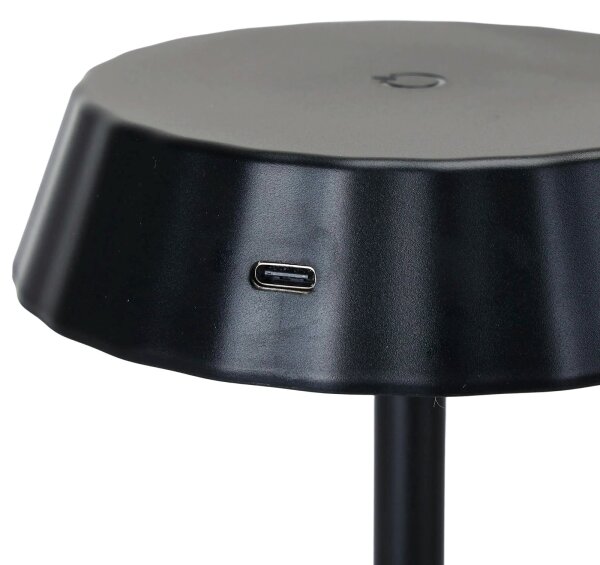 Aigostar - Lampă de birou LED cu reglaj de intensitate AMBIENT LED/2,4W/5V 3000-6500K negru