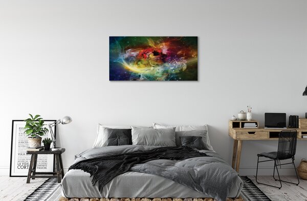 Tablouri canvas fractali abstracte