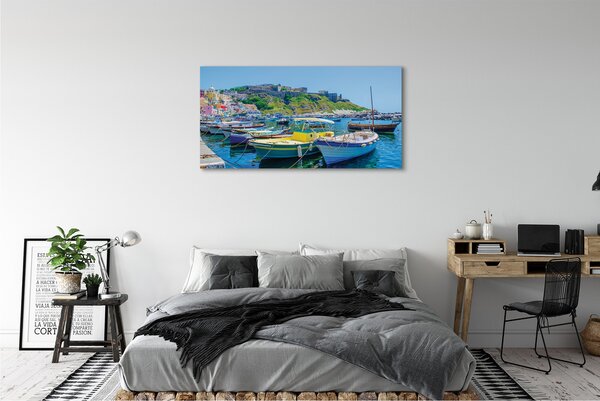 Tablouri canvas Munții nave maritime