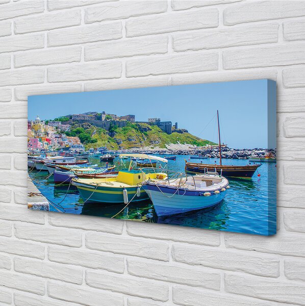 Tablouri canvas Munții nave maritime