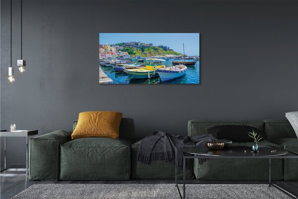 Tablouri canvas Munții nave maritime