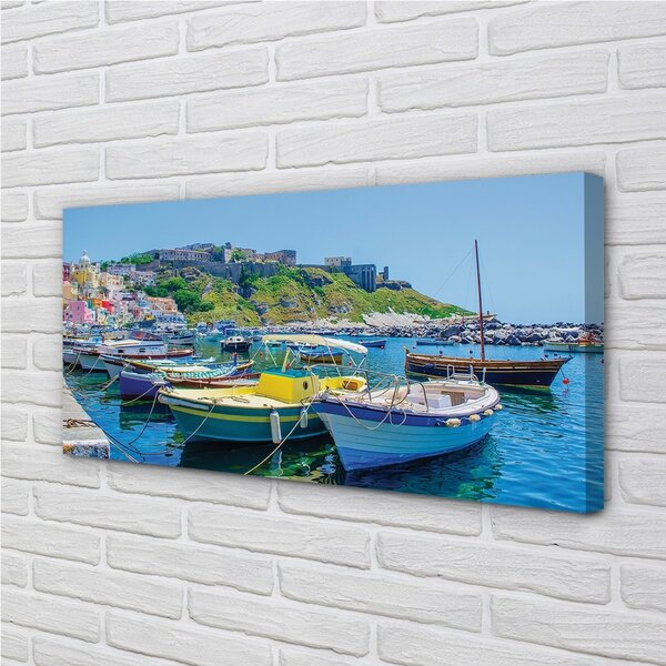 Tablouri canvas Munții nave maritime