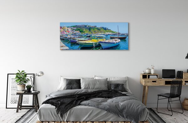 Tablouri canvas Munții nave maritime
