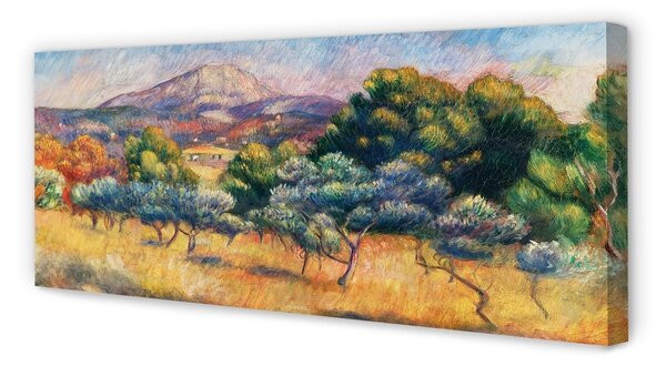 Tablouri canvas Arta pictat vedere tomnatic