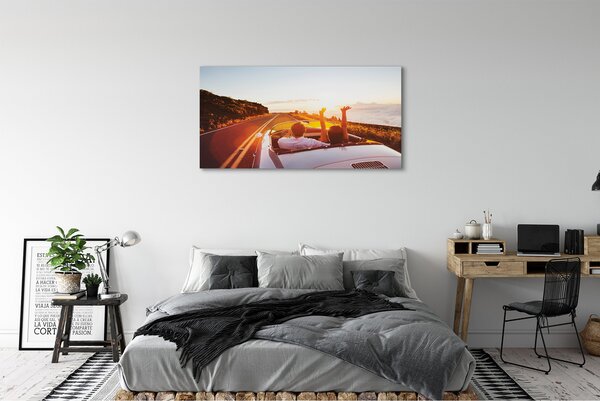 Tablouri canvas Modul în care oamenii cer auto