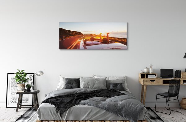 Tablouri canvas Modul în care oamenii cer auto