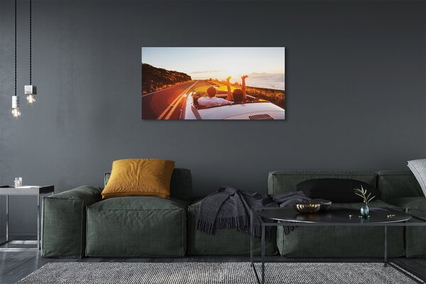 Tablouri canvas Modul în care oamenii cer auto