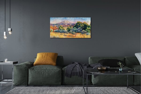 Tablouri canvas Arta pictat vedere tomnatic