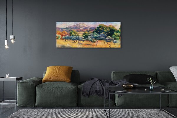 Tablouri canvas Arta pictat vedere tomnatic