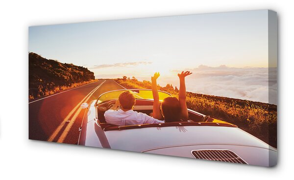 Tablouri canvas Modul în care oamenii cer auto