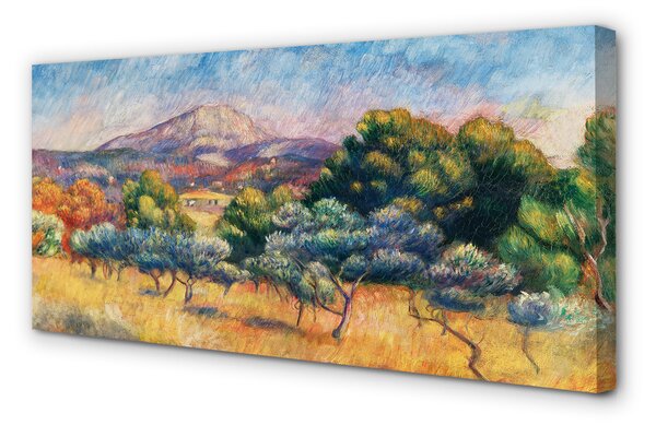 Tablouri canvas Arta pictat vedere tomnatic