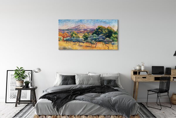 Tablouri canvas Arta pictat vedere tomnatic