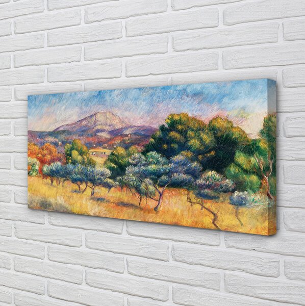 Tablouri canvas Arta pictat vedere tomnatic