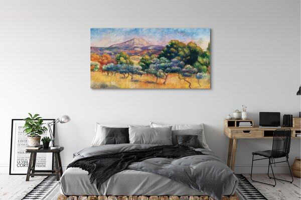 Tablouri canvas Arta pictat vedere tomnatic