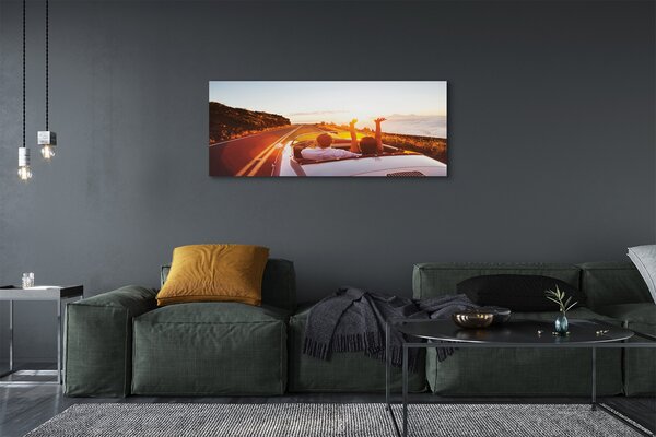 Tablouri canvas Modul în care oamenii cer auto