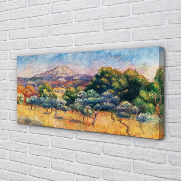 Tablouri canvas Arta pictat vedere tomnatic