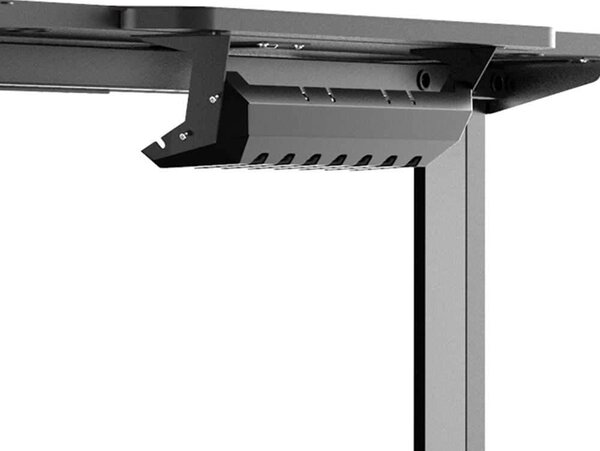 Birou Gaming Adore CARBON SERIES X9, 140 x 66 x 75 cm, suprafata carbon, mousepad, USB gamepad holder, suport pentru casti si pahar, cutie cabluri