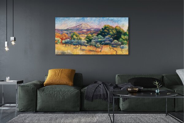 Tablouri canvas Arta pictat vedere tomnatic