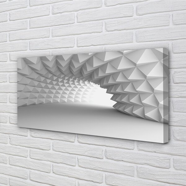 Tablouri canvas Conurile 3d tunel