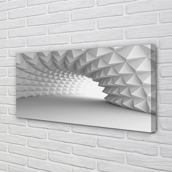 Tablouri canvas Conurile 3d tunel