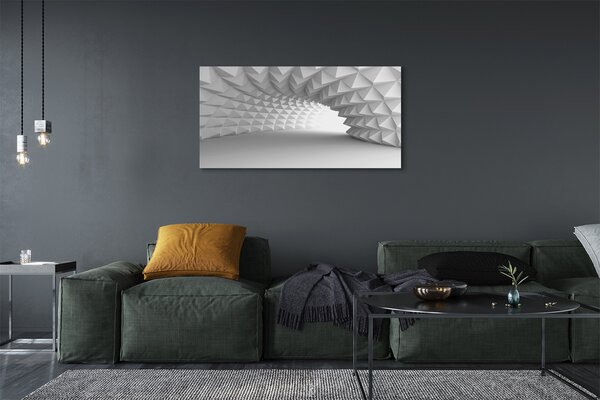 Tablouri canvas Conurile 3d tunel